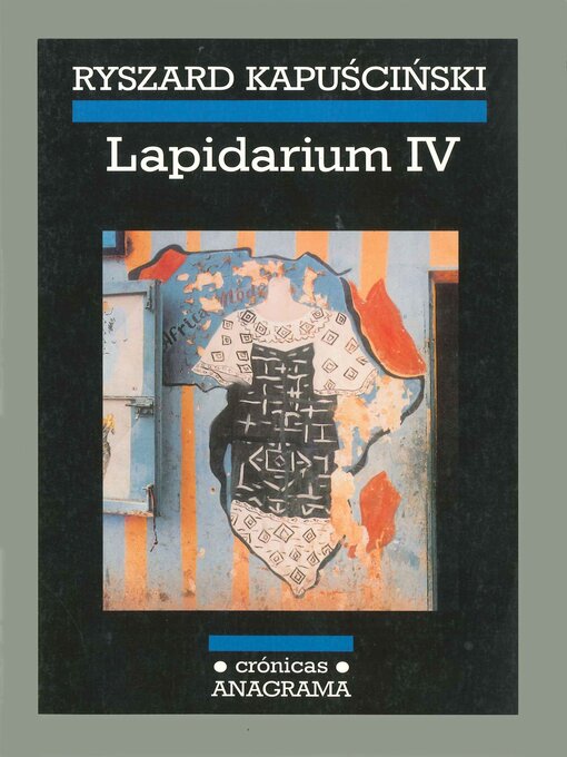 Title details for Lapidarium IV by Agata Orzeszek Sujak - Wait list
